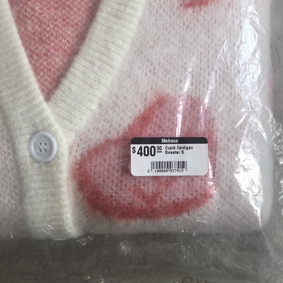 That’s A Awful Lot of Cough Syrup Cupid Cardigan  Mohair Sweater - Picture 11 of 11